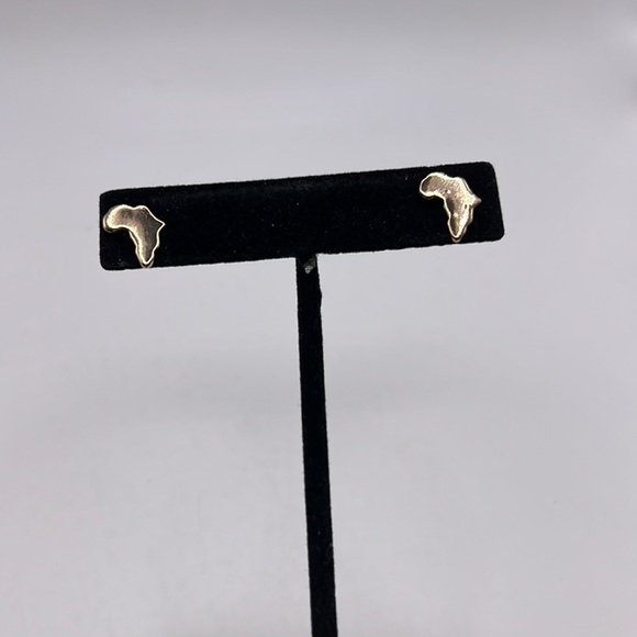 Jewelry - GOLDTONE Africa studs
